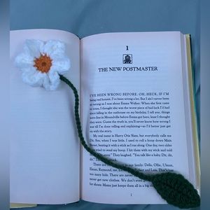Crochet flower 🌸 📕 bookmark